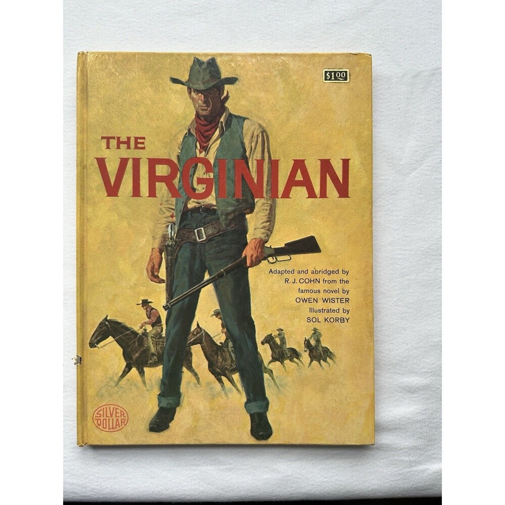 The Virginian Adapted By R.J. Cohn Vintage Hardcover